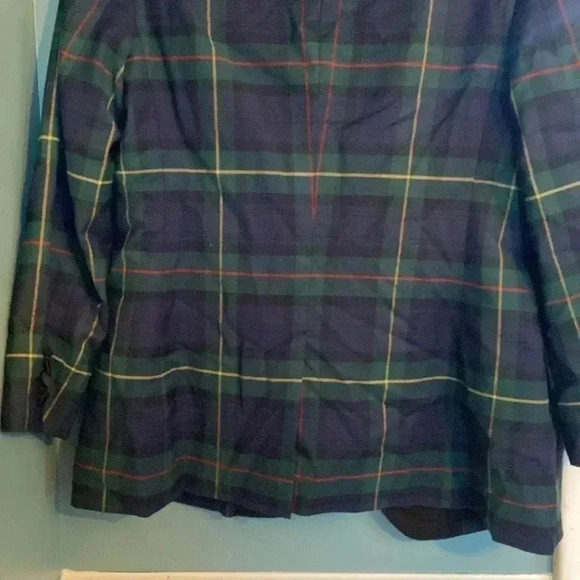 Ralph Lauren Black label womens plaid blazer - size 10 - single button close - Picture 8 of 8